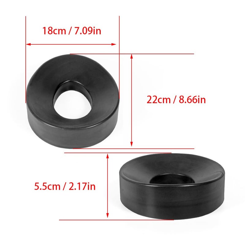 MOTO4U Portable Motorcycle Helmet Stand Helmet Support Helmet Service Pad Helmet Donut Ring - Image 5